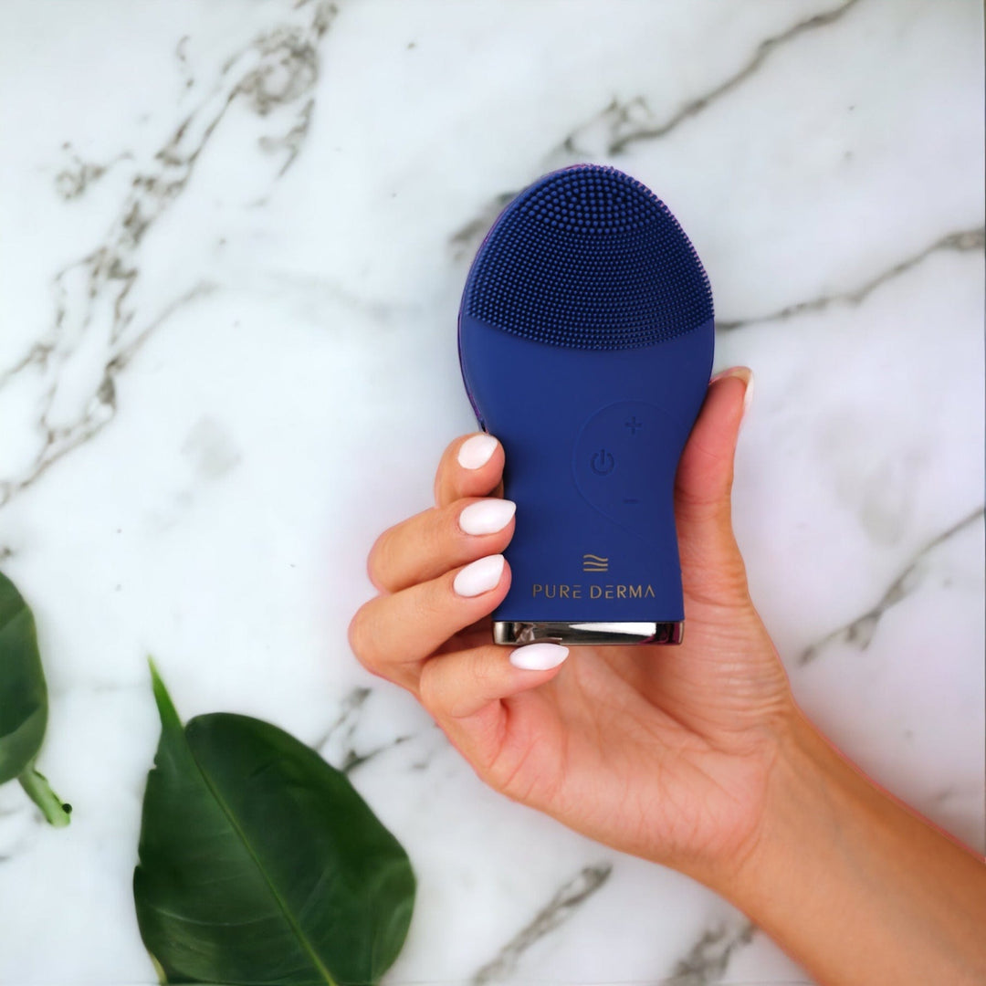 Pure Derma Ultrasonic Silicone Facial Cleansing Brush