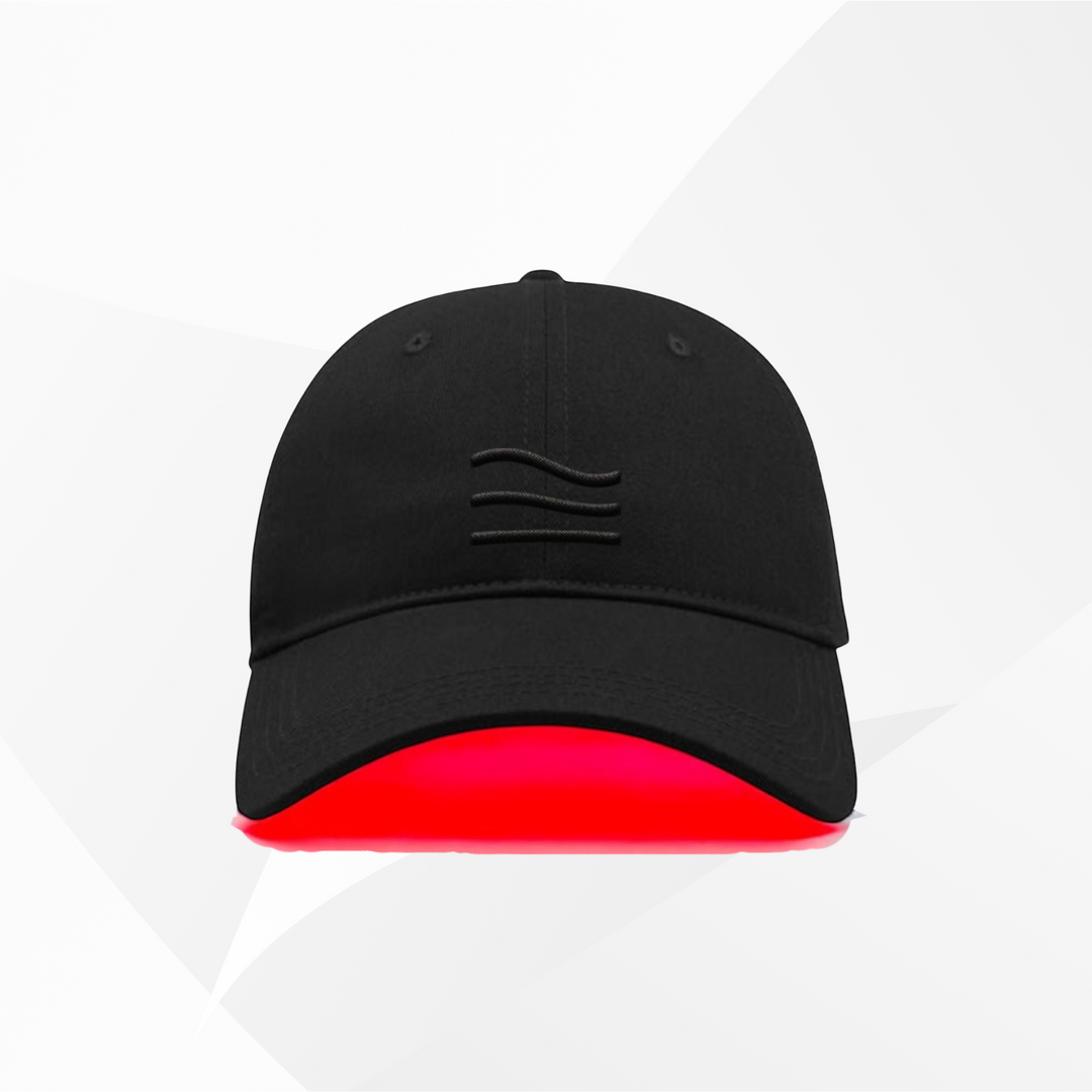 LED hair growth cap high strength unisex  with red light & deep infrared therapy Pure Derma London