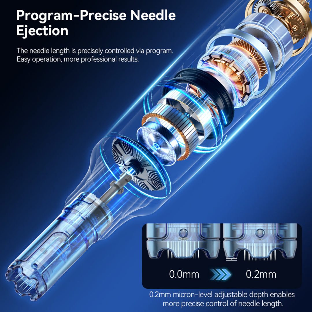 Dr. Pen M9 cartridge ejection infographic