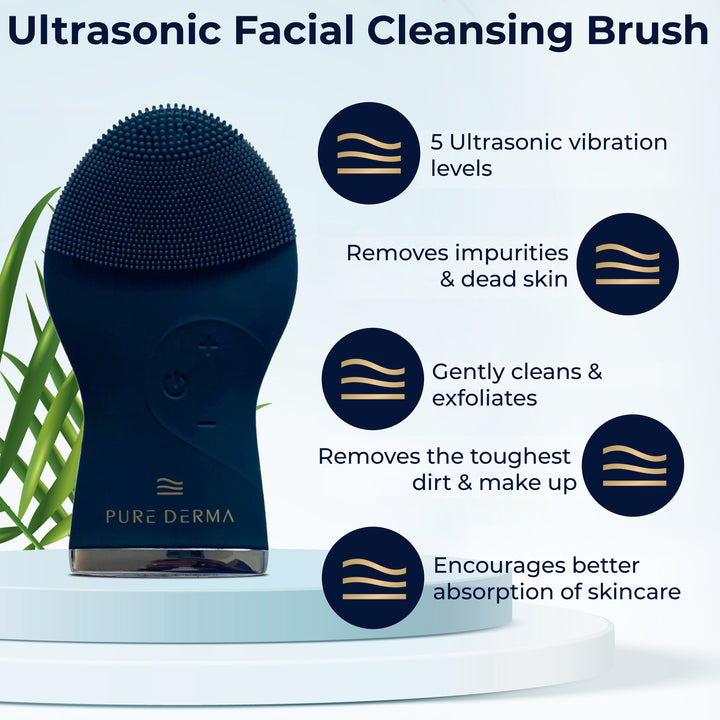 Mens Ultrasonic Facial Cleansing Brush