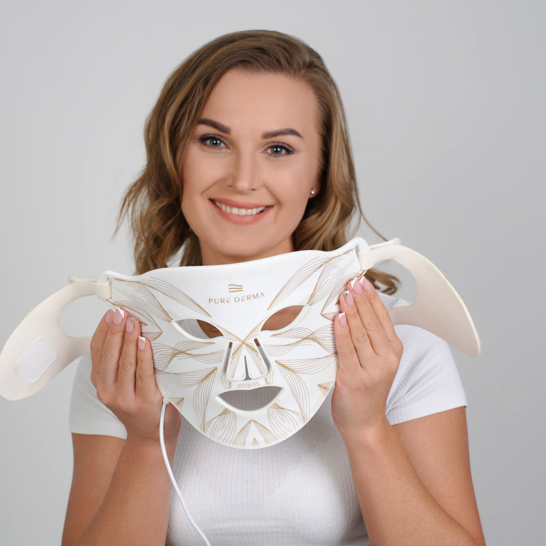 best led light therapy face mask white best