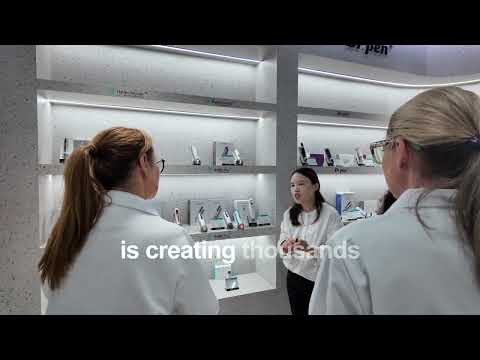 the pure derma team visited the dr pen manufacturing facility
