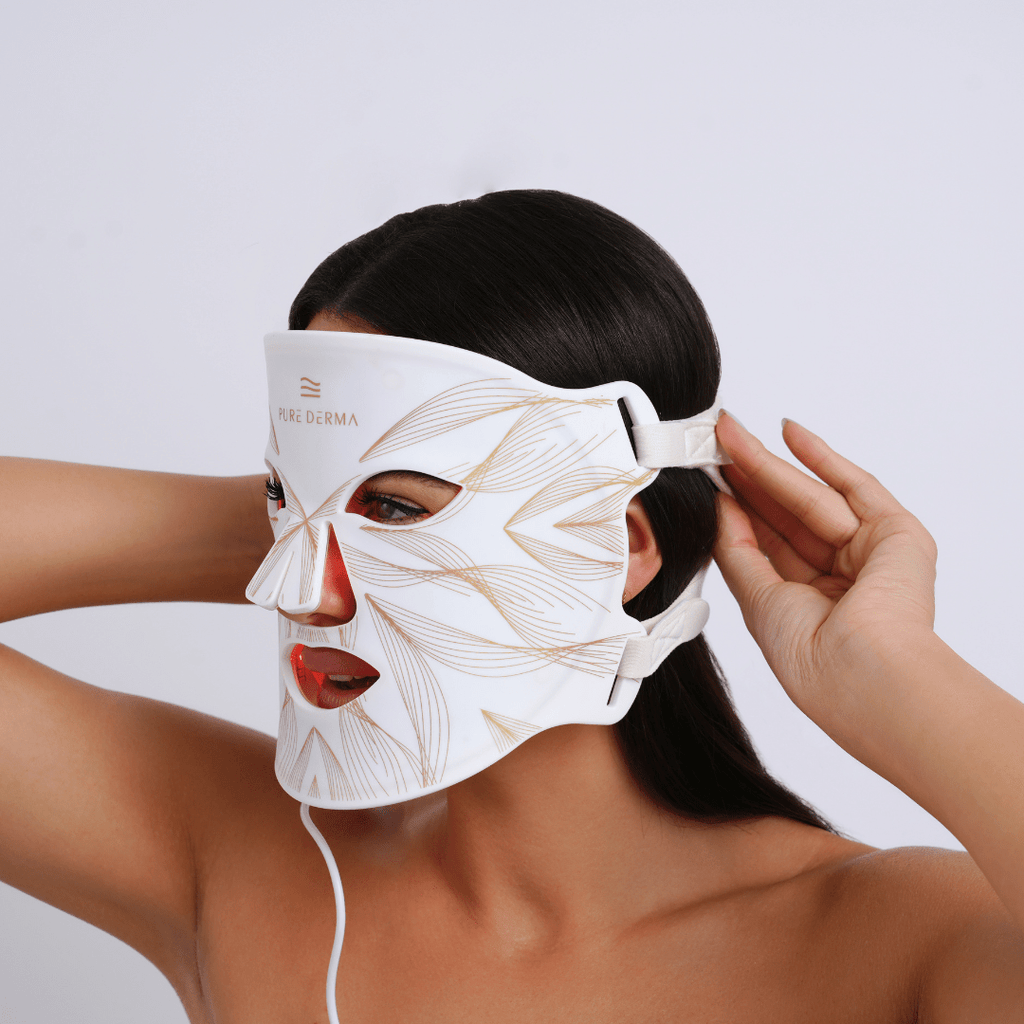 Pure Derma LED Light Therapy Face Mask