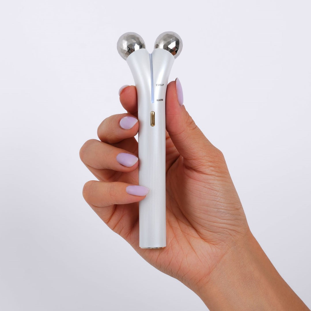 Pure Derma London Skin Care Advanced EMS Microcurrent Facial Toning Wand