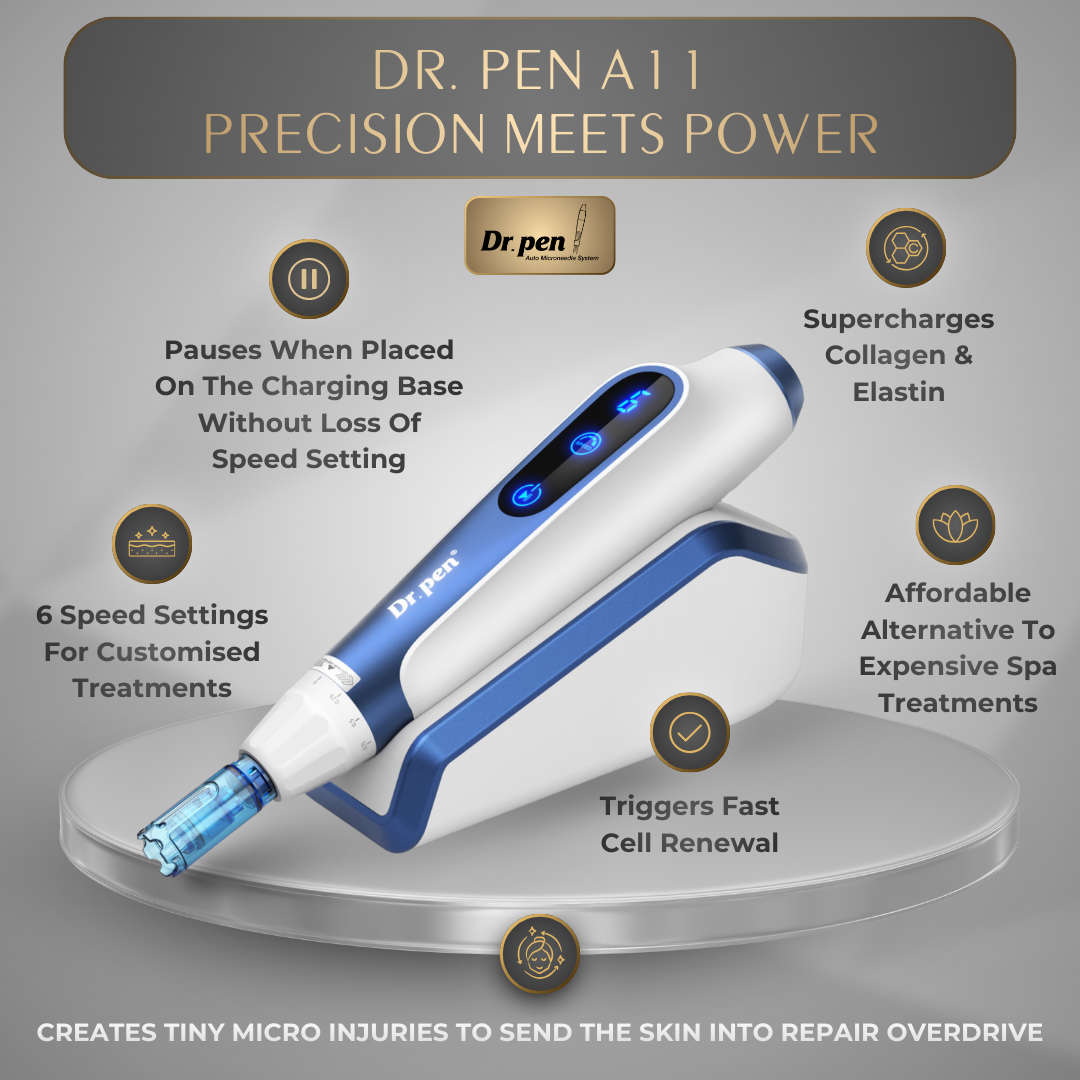 Pure Derma London Skin Care Genuine Dr. Pen A11 Ultima Pro Microneedling Pen