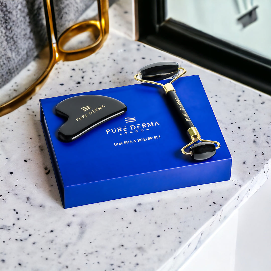 Pure Derma London Skin Care Gua Sha & Face Roller