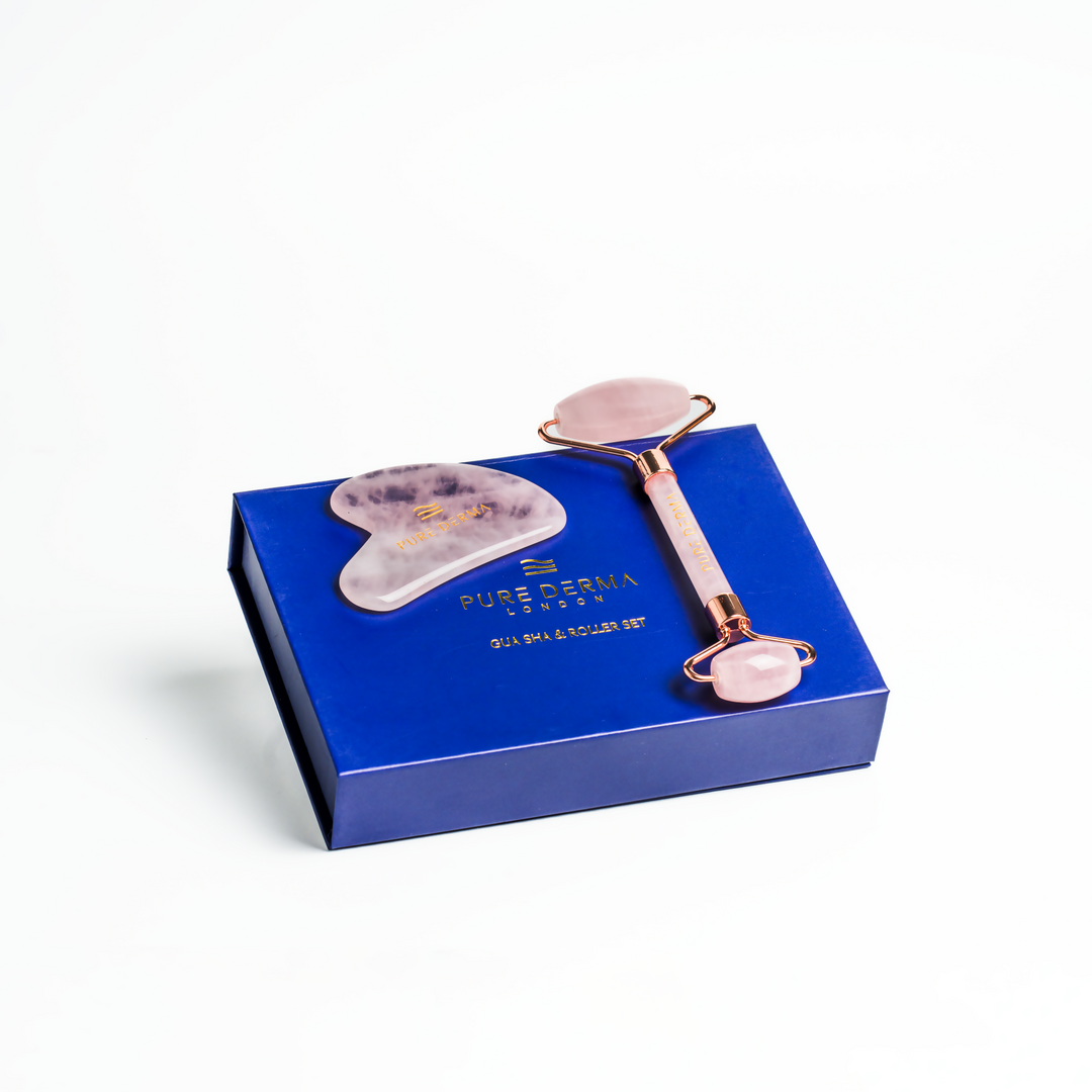 Pure Derma London Skin Care Gua Sha & Face Roller