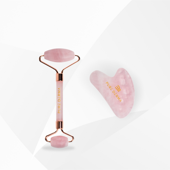 Pure Derma London Skin Care Gua Sha & Face Roller
