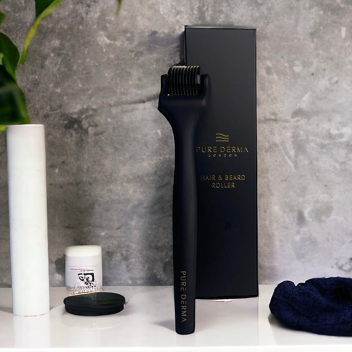 Pure Derma London Skin Care Hair & Beard Derma Roller
