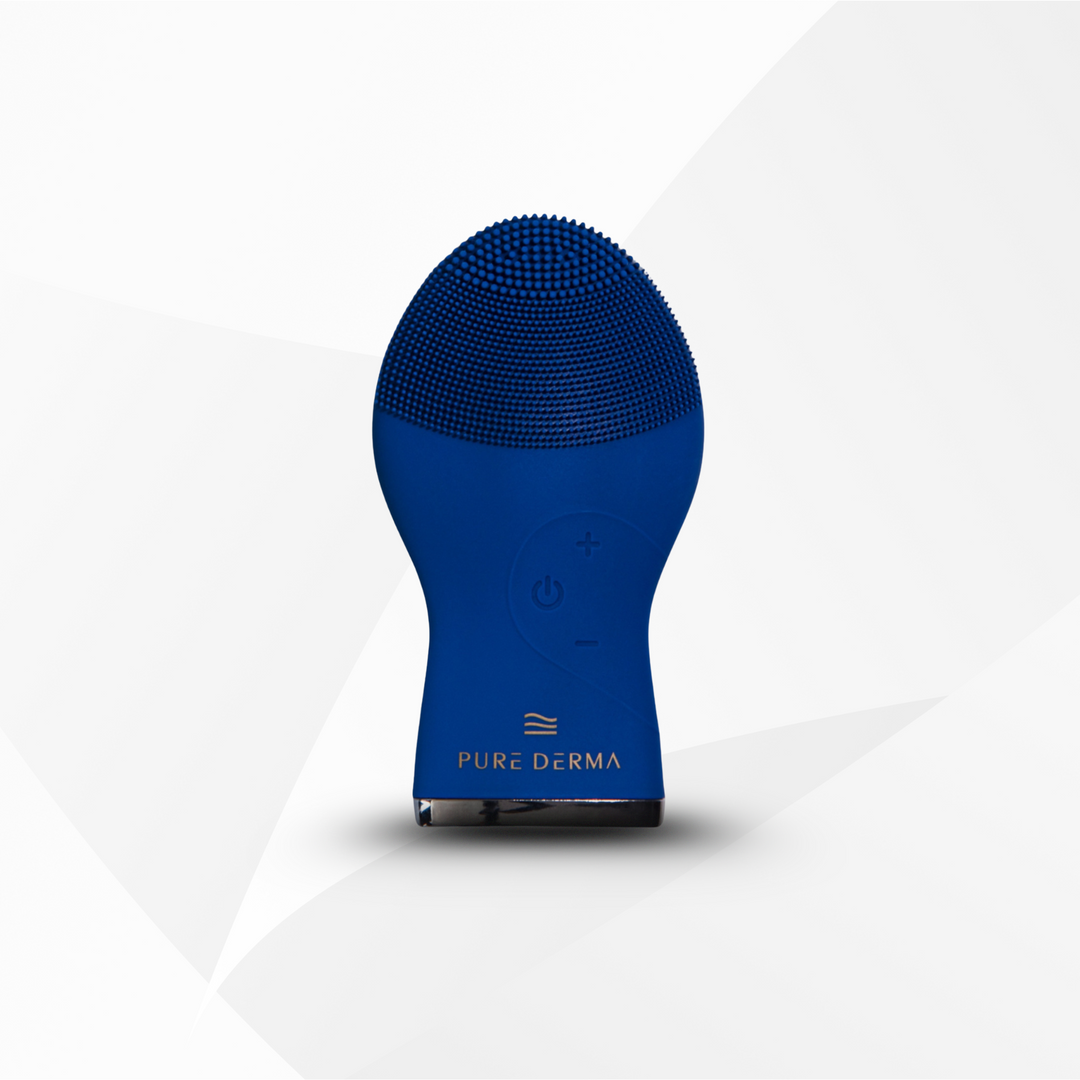 Pure Derma London Skin Care Ultrasonic Silicone Facial Cleansing Brush