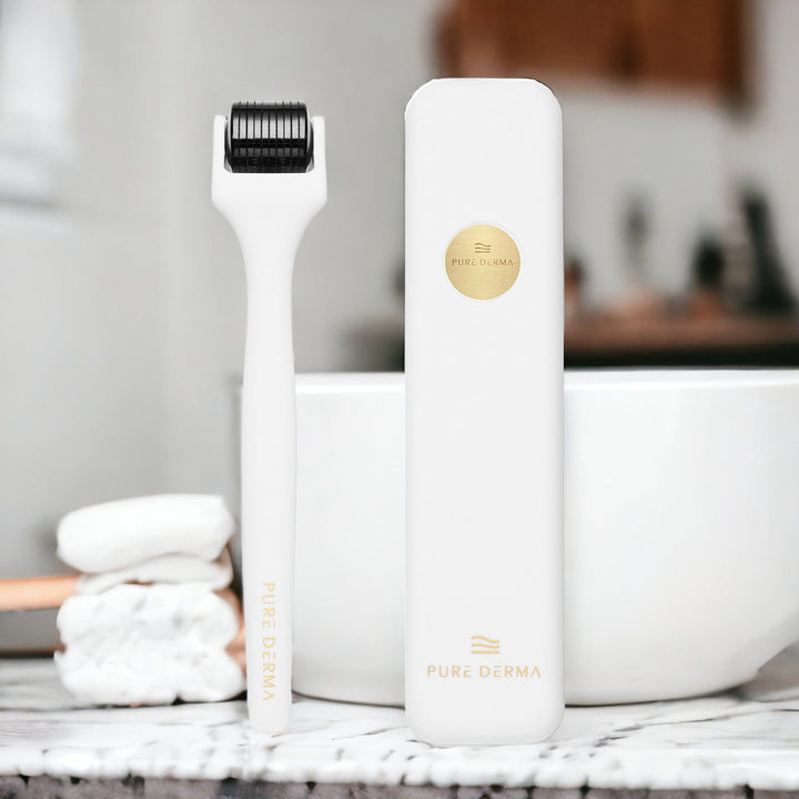 Pure Derma London Skin Care White Hair & Beard Derma Roller