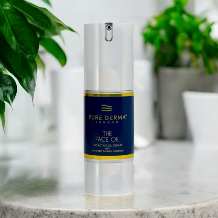 Pure Derma London Skincare 100% Natural Anti-Ageing Face Oil