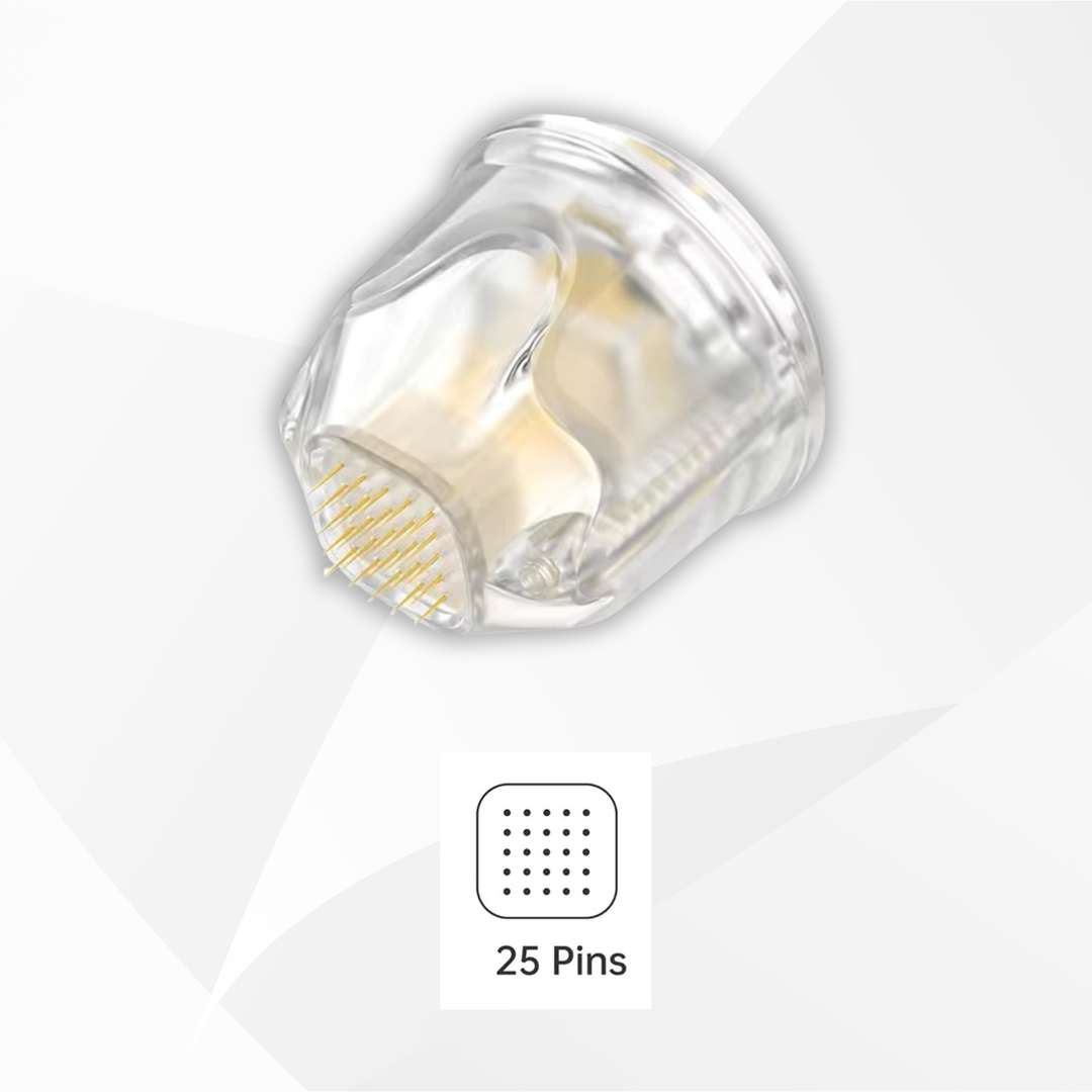 Pure Derma London Skincare 25 PIn Genuine Dr Pen Q2 Bio Pen Microneedling Cartridges (4 Pack) Certified Supplier