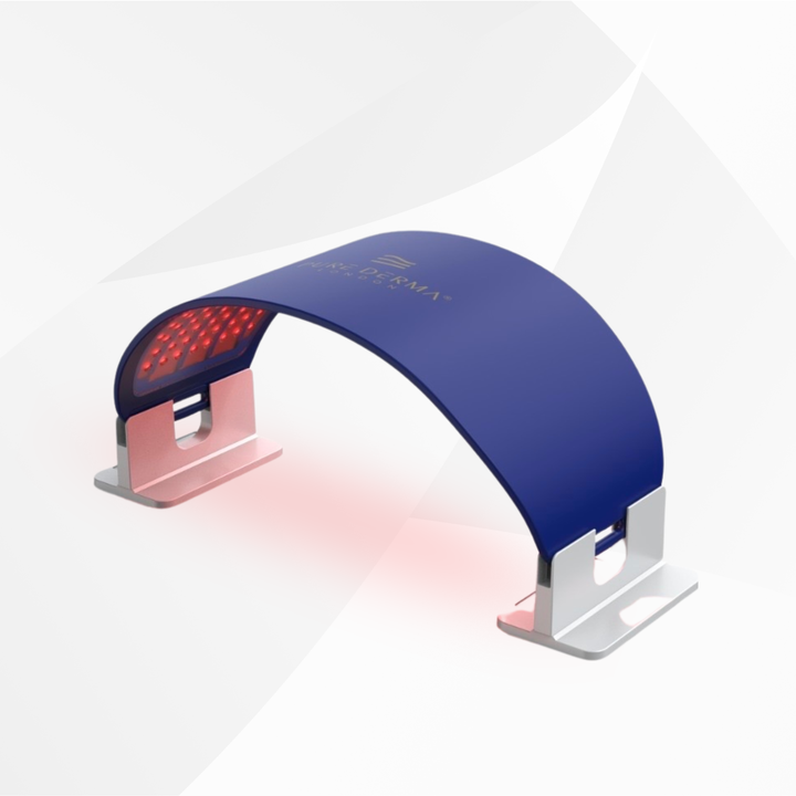 Pure Derma London Skincare LED Flex Dome Face & Body Light Therapy Panel