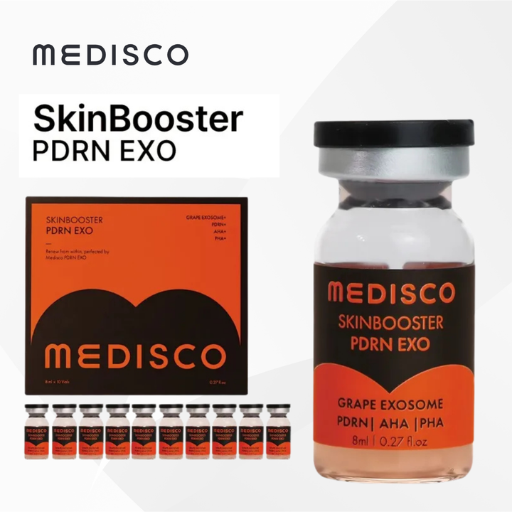 Pure Derma London Skincare Medisco PDRN EXO Skin Booster (10 x 8ml)