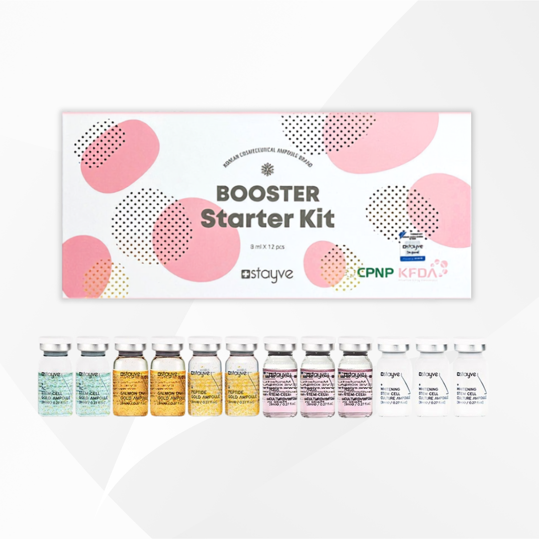 Pure Derma London Skincare Stayve Skin Booster Starter Kit 1