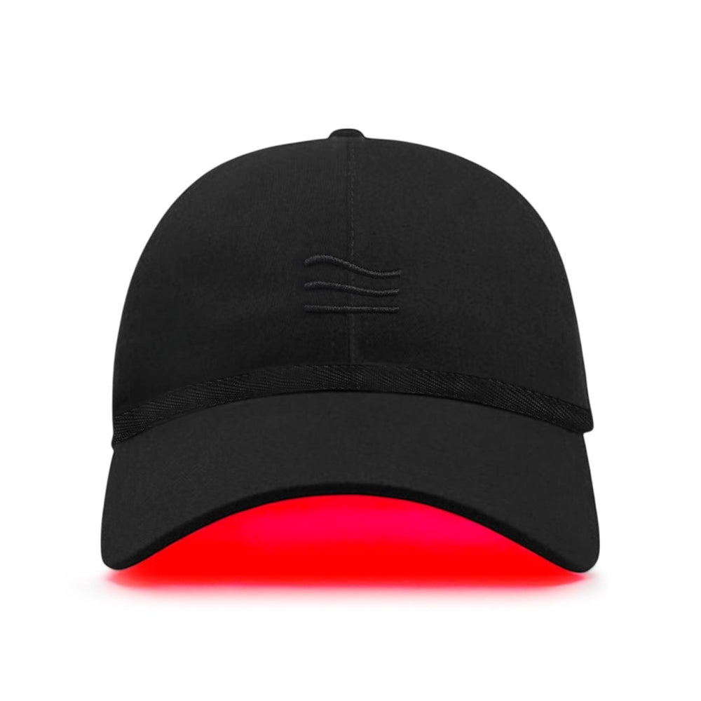 unisex led red light hair growth cap